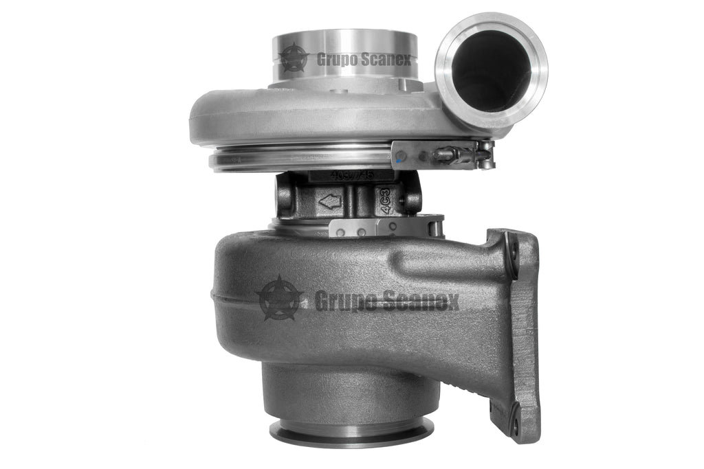 Turbocharger Turbo Holset HX55 22cm T6 twin scroll made in Huddersfield England Turbocharger Turbo Holset HX55 22cm T6 twin scroll made in Huddersfield England